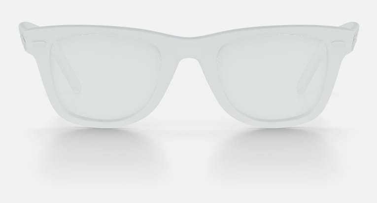 plastic ray ban sunglasses
