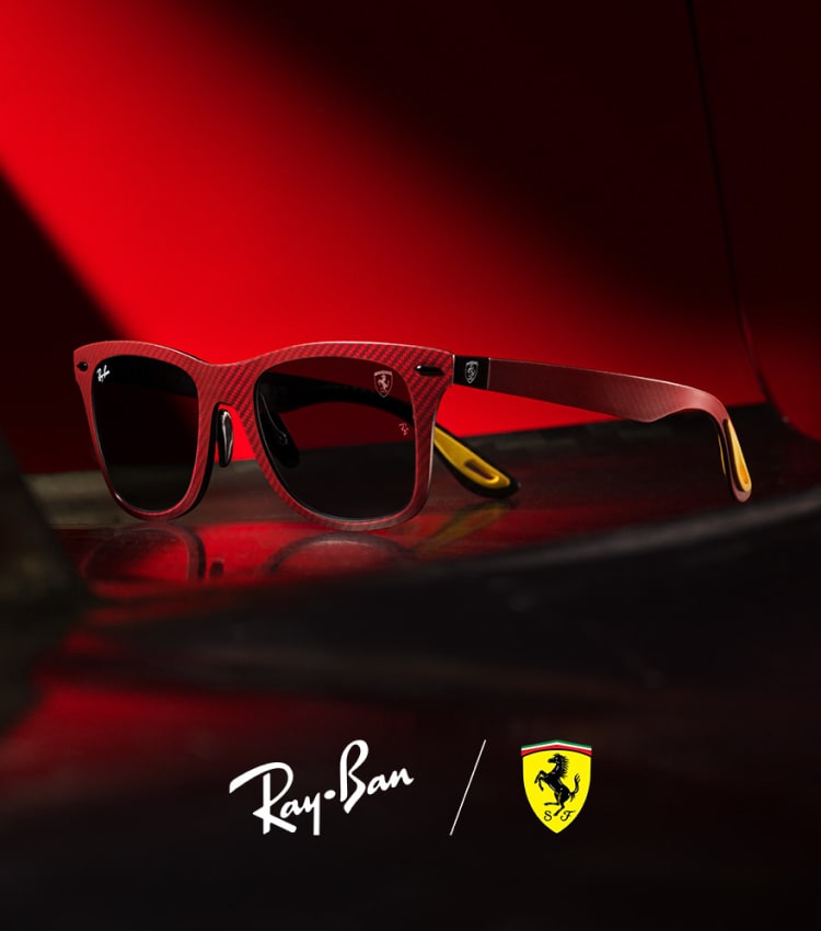 Ray-Ban Releases Five New Men's Sunglasses with Scuderia Ferrari