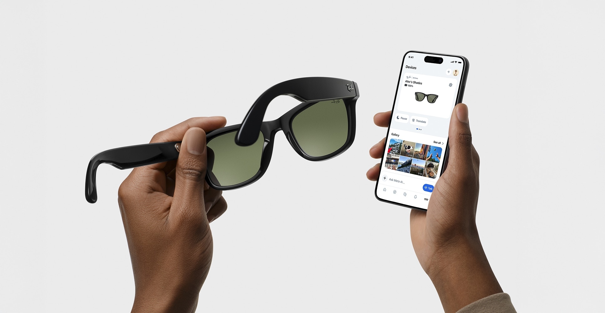 RAY-BAN META WAYFARER - GEN 2 ポラライズド（偏光） AI Glasses in