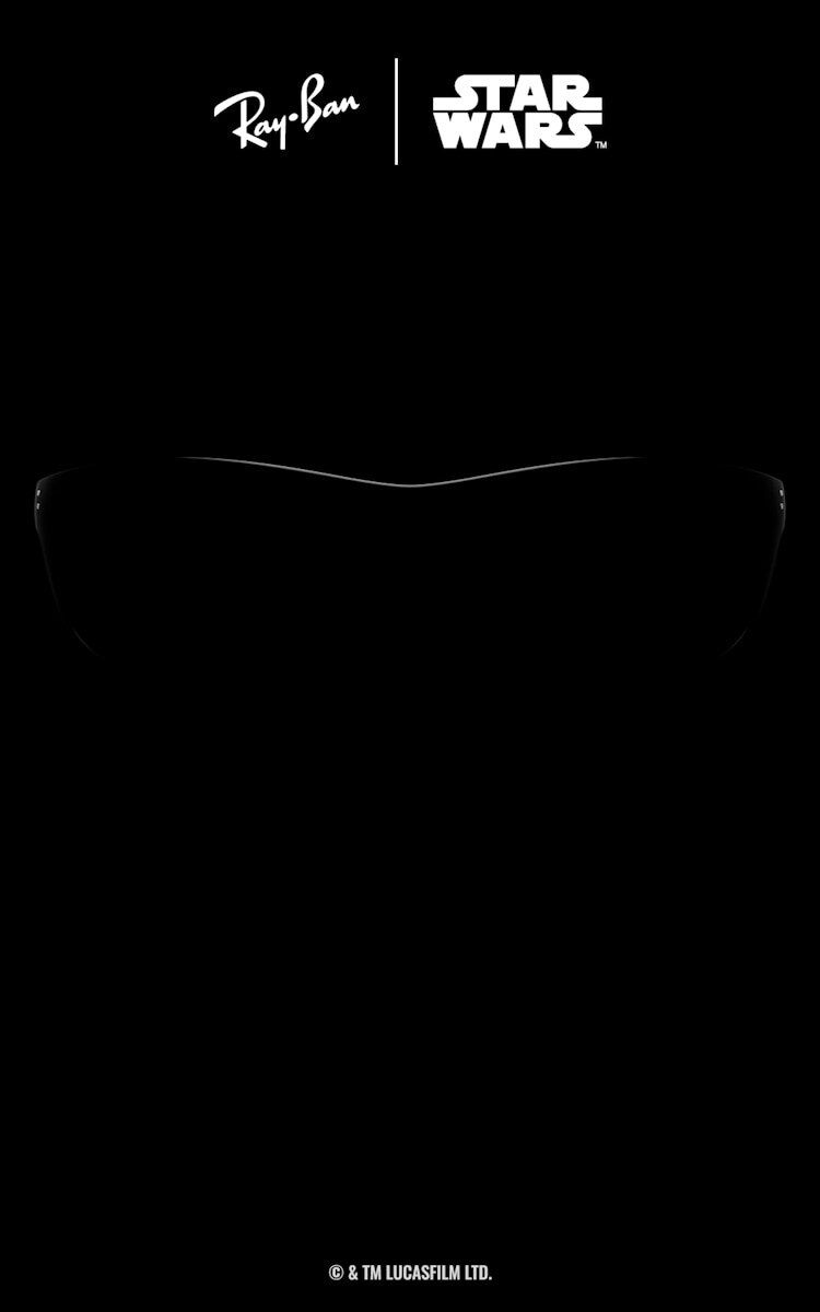 RAY-BAN STAR WARS™ – DARTH VADER BALORAMA Sunglasses in Black and