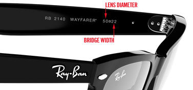 what ray ban size do i need