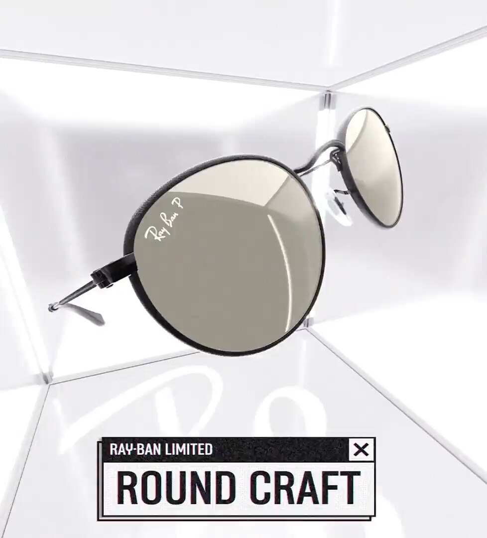 Round craft hotsell ray ban