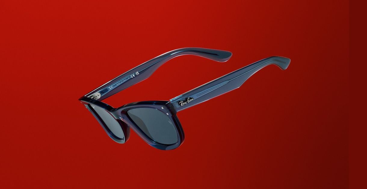 Óculos de Sol WAYFARER REVERSE em Preto e Verde-claro Óculos de Sol WAYFARER REVERSE em Preto e Verde-claro