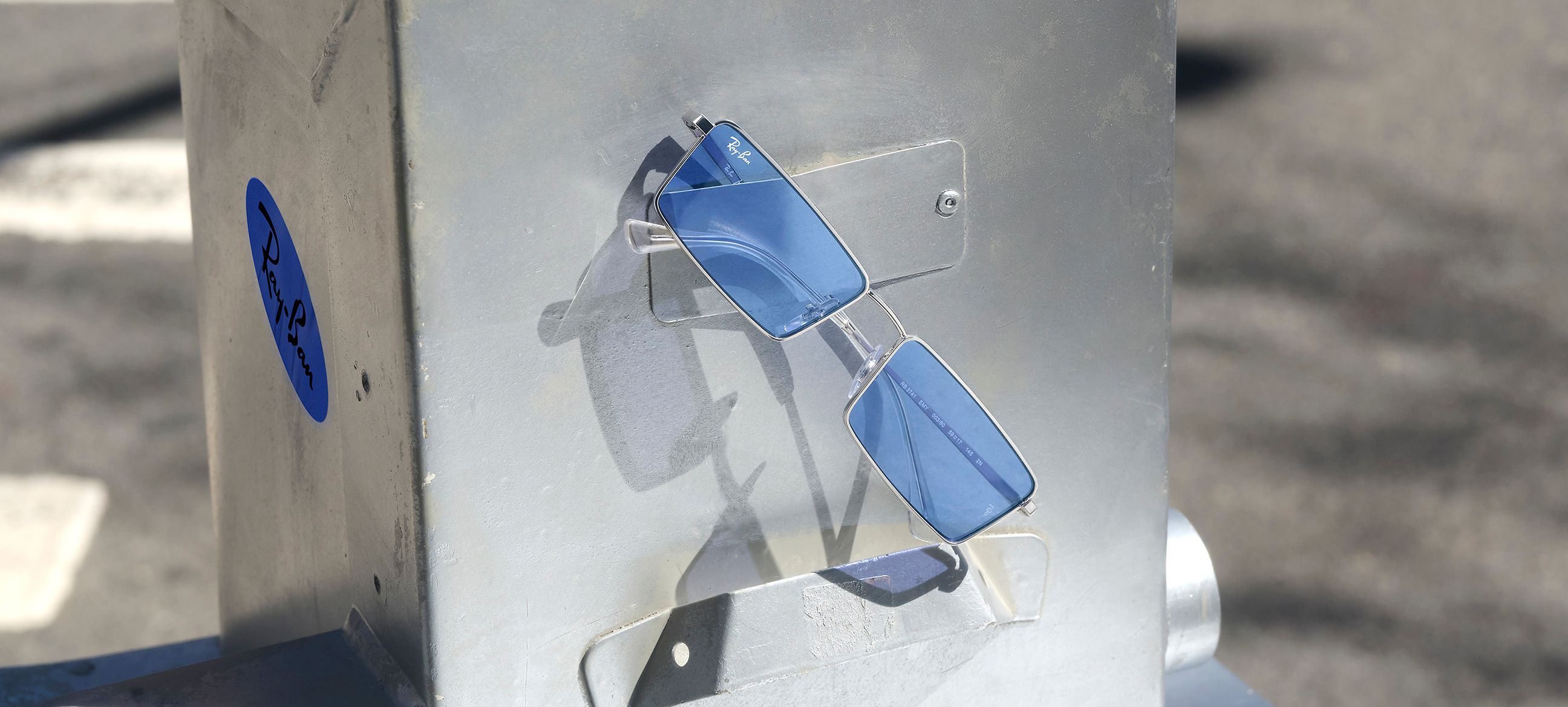 Óculos de Sol EMY BIO-BASED em Chumbo e Violeta - RB3741 | Ray-Ban® BR