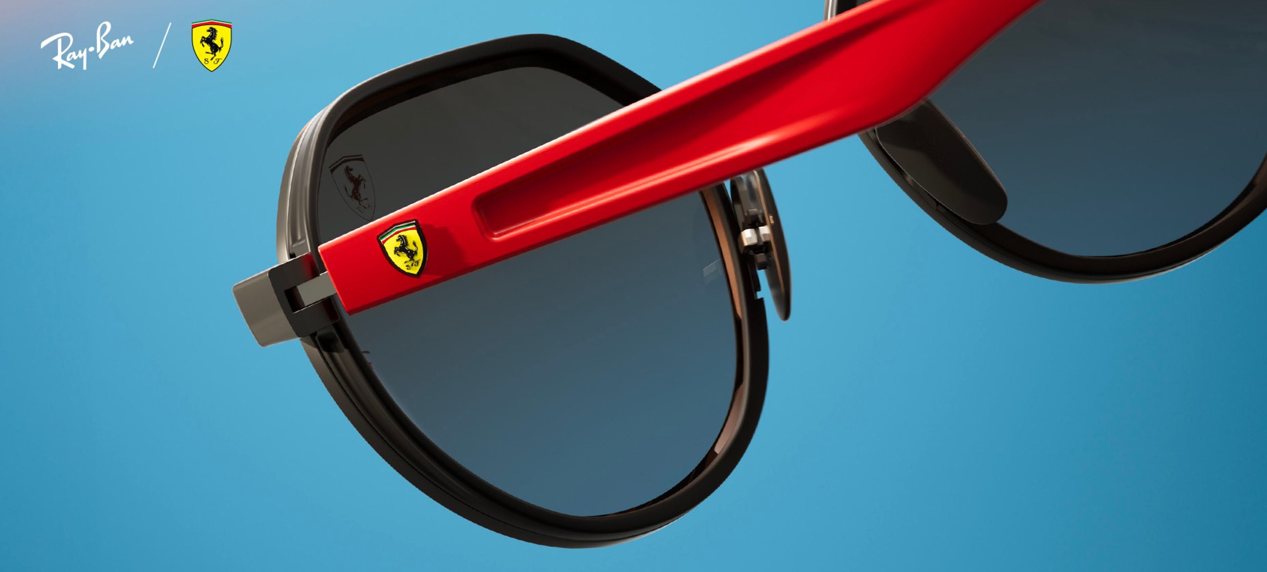 FERRARI 499P HYPERCAR LIMITED EDITION Sunglasses in Matte Black and Grey Mirror Polarized RB3703M Ray Ban US