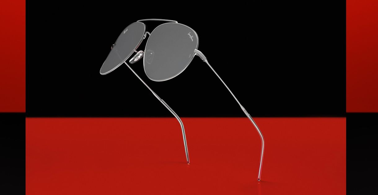 LENNY KRAVITZ X AVIATOR REVERSE Sunglasses in Silver and Silver