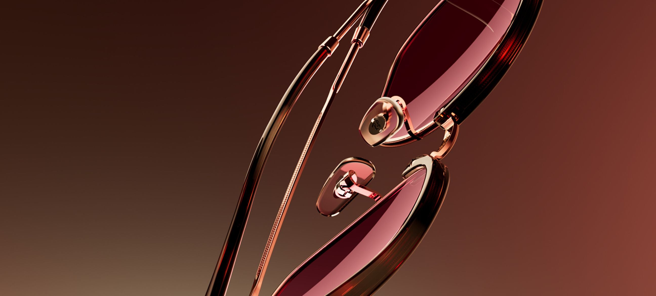 NEW CLUBMASTER ONLINE ONLY LIMITED Sunglasses in Havana On Rose 