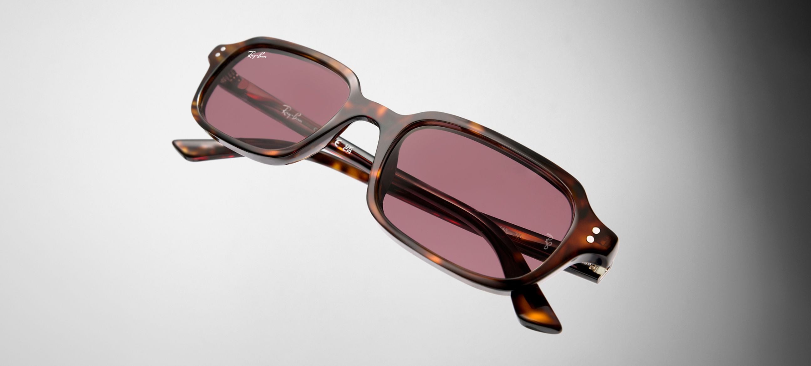 ZURI BIO-BASED LIMITED Sunglasses in Havana and Violet - RB4455