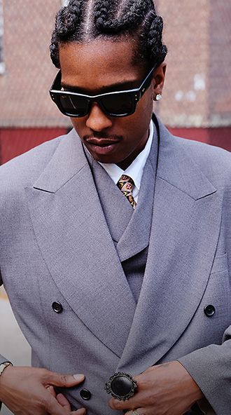 Ray-Ban asap rocky mega wayfarer サングラス RAY-BAN A$AP ROCKY Blacked Out Collection 0RB0840SF Mega
