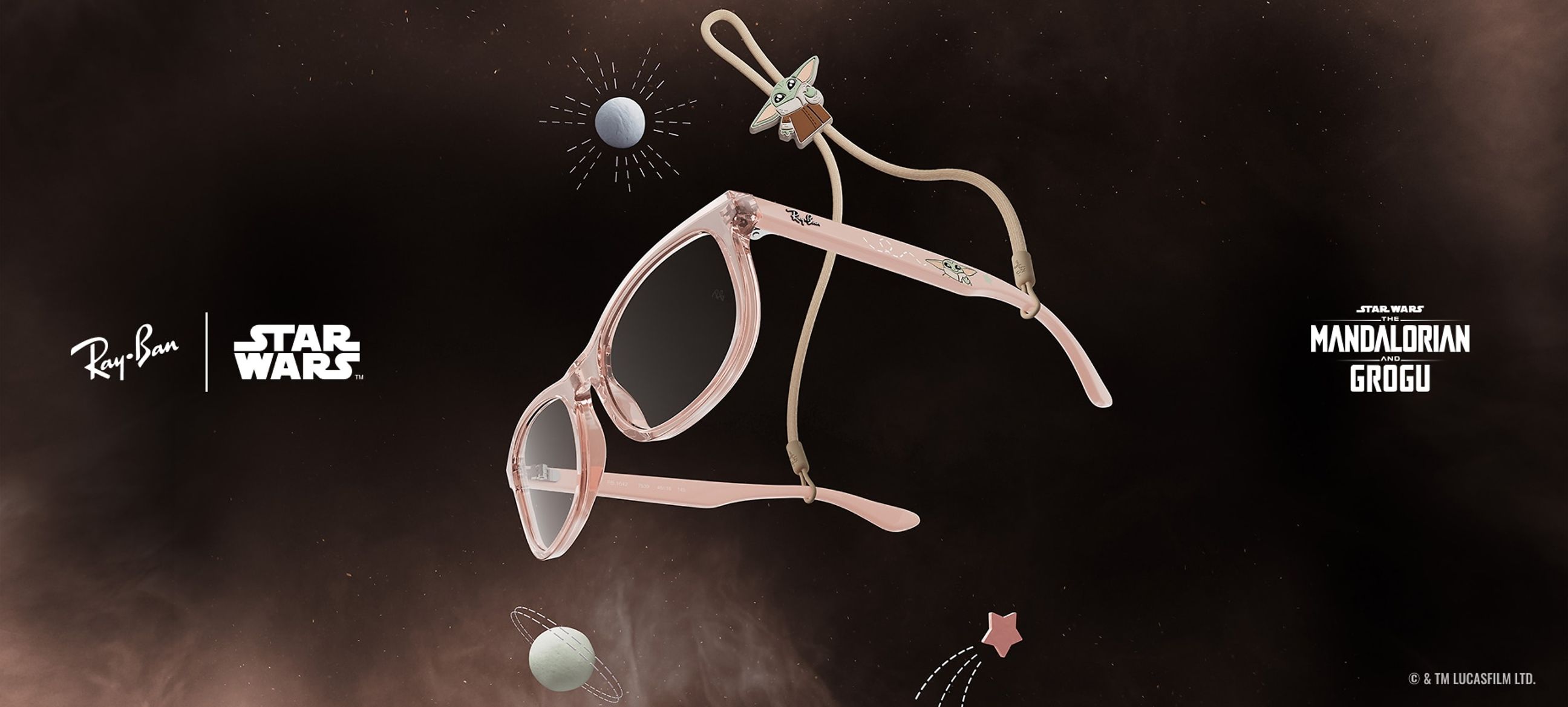 小物 Ray RAY-BAN STAR WARS™ – GROGU MINI NEW WAYFARER OPTICS Eyeglasses