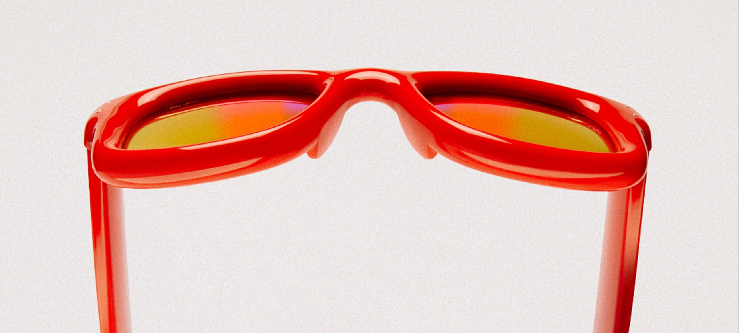 WAYFARER PUFFER SPECIAL COLLECTION Sunglasses in Red and Brown