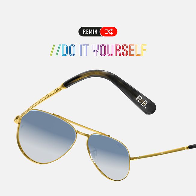 Mens ray 2025 ban aviator sizes