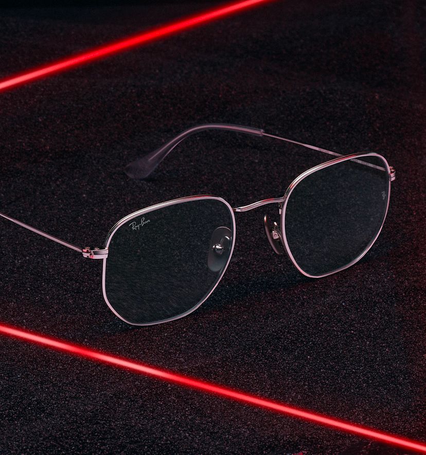 Ray-Ban Frank Round-frame Gold-tone Titanium Polarised Sunglasses in  Metallic for Men | Lyst UK