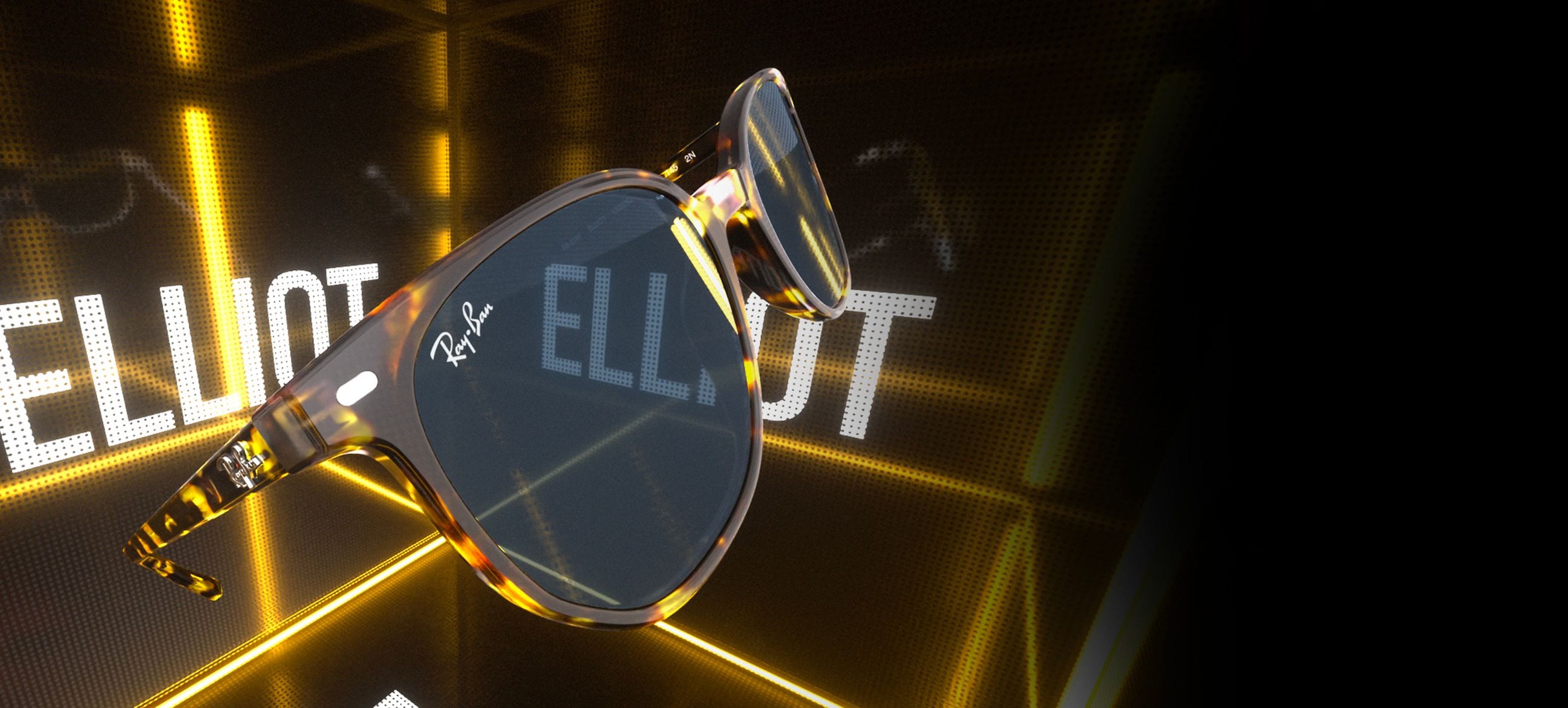 ELLIOT OPTICS LIMITED EDITION Eyeglasses with Yellow Havana