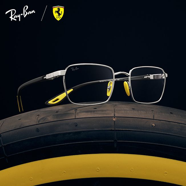 Ferrari ray ban sales glasses