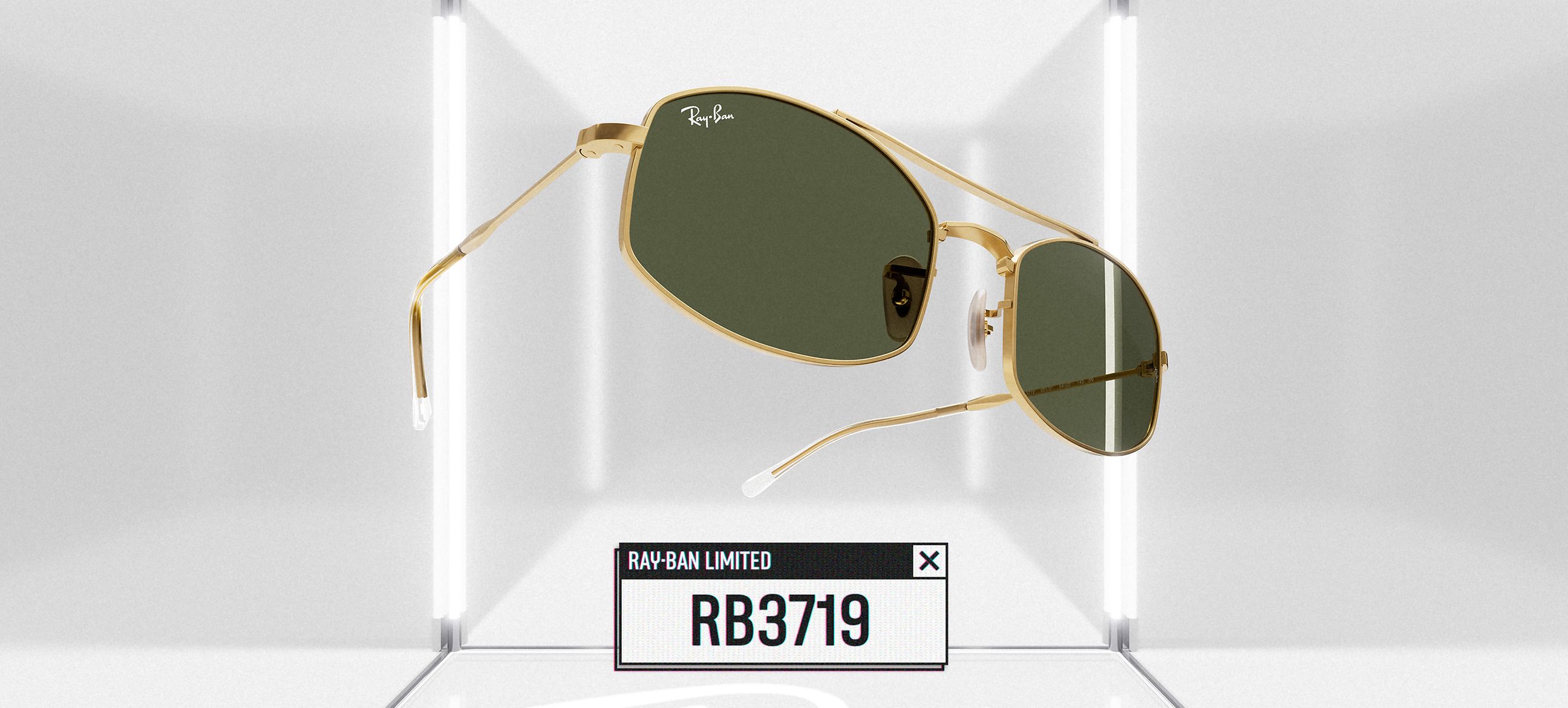 RB3719 Sunglasses in Gold and Green - RB3719 | Ray-Ban® CA