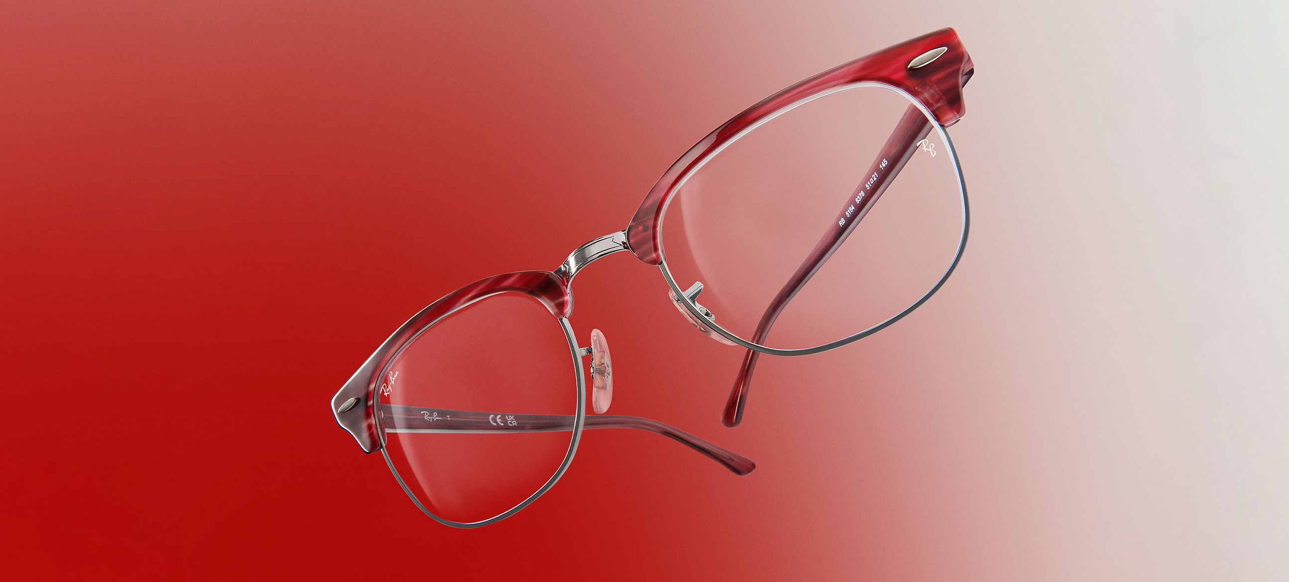 レイバン公式ストア】 Ray-Ban® CLUBMASTER OPTICS メガネ 